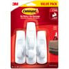 Command Large White Adhesive Hooks Value Pack - 4 Pack