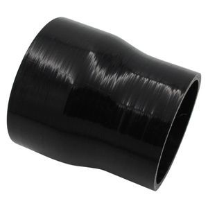GASO Straight Reducer 3.5" to 3" (89-76mm) Silicone Hose Black