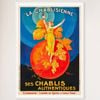 Galrie Elegant La Chablisienne Authentic Chablis Wine Vintage Poster for Home Decor, White Frame, A3 30 x 42cm (12 x 16inch)