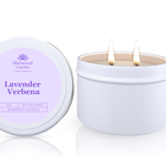 Lavender Verbena Soy Candle Tin 165g