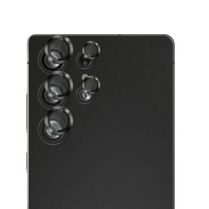 50pc EFM Camera Lens Protector Bulk Set for Samsung Galaxy S25 Ultra Carbon