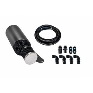 Turbo4x4 High Flow -AN8 Ford Falcon XR6 BA/BF/FG Barra 4.0L oil catch can
