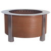 Patina Large Round Rust Fire Pit