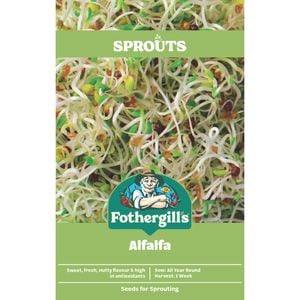 Fothergills Sprouts Alive Alfalfa Seeds