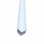 Slimline 7.5mm x 2.4m Frost External Corner