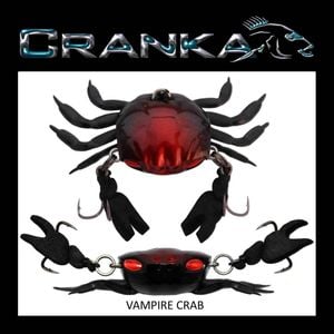 Cranka Crab Light 3.9g Hard Body Fishing Lure Vampire Crab