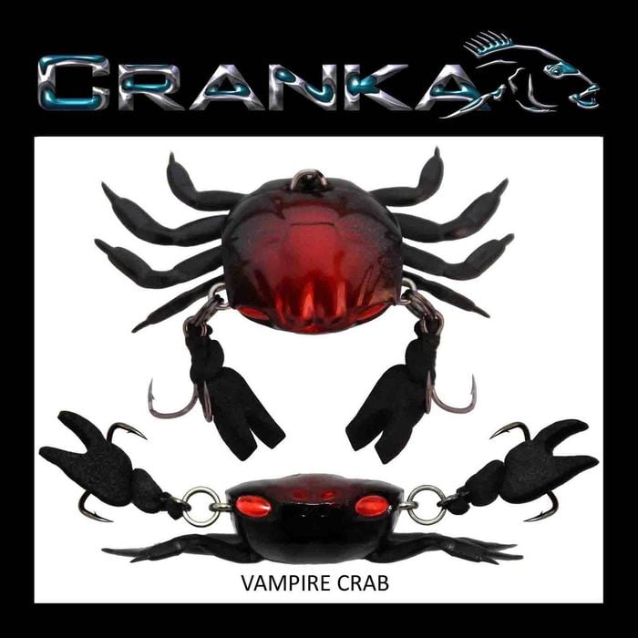 Cranka Crab Light 3.9g Hard Body Fishing Lure Vampire Crab