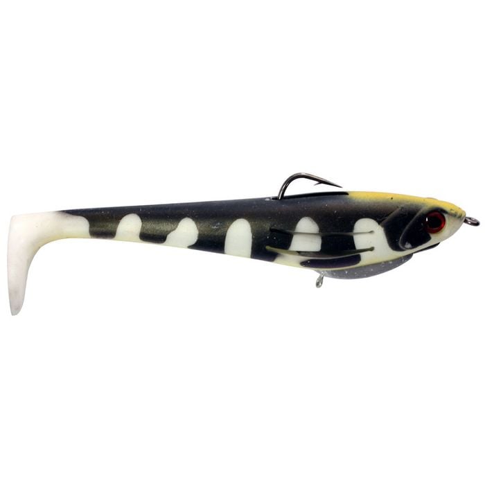Zerek Flat Shad Pro 3.5 Col BB Snagless Soft Plastic Fishing Lure"