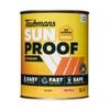 Taubmans 1L Neutral Gloss Sunproof Exterior Paint