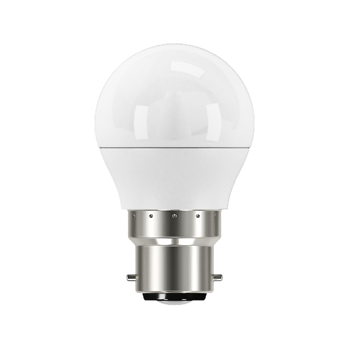 Osram 5.5W 470lm Warm White Frosted LED Fancy Round BC Light Bulb
