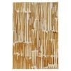 Loopsie-400cm X 300cm-omaya Gold And Ivory Striped Washable Rug
