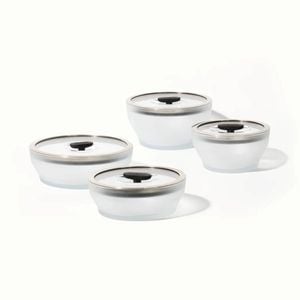 Anyday The Everyday Set | Black Sesame | Glass Microwave Steamer