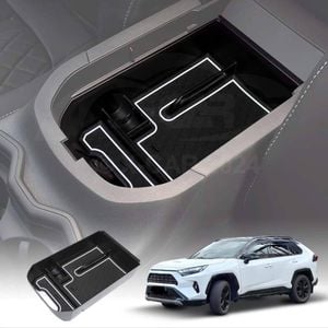 Centre Console Armrest Organizer Tray for Toyota RAV4 Rav 4 XA50 2019-2025 Storage Box Accessories