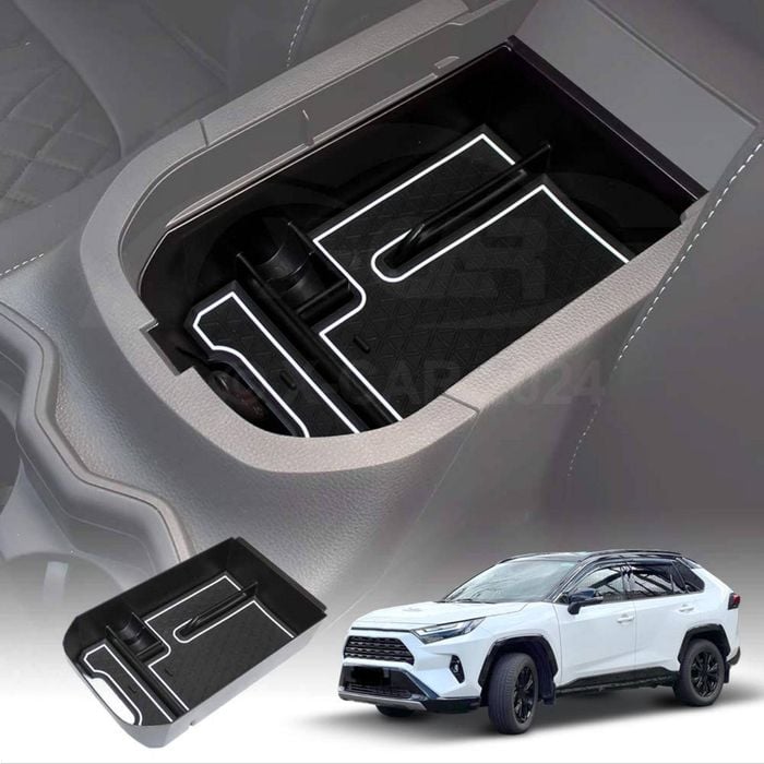 Centre Console Armrest Organizer Tray for Toyota RAV4 Rav 4 XA50 2019-2025 Storage Box Accessories