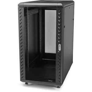 StarTech.com 4-Post 22U Server Rack Cabinet, 19" Data Rack Cabinet for Computer / IT Equipment