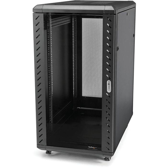StarTech.com 4-Post 22U Server Rack Cabinet, 19" Data Rack Cabinet for Computer / IT Equipment