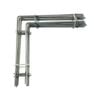 Masons 49 x 265 x 265mm Stainless Steel Bricklock Corner - 10 Pack 
