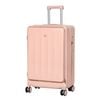 Slimbridge 26" Luggage Suitcase TSA Lock Cup Holder USB Pink