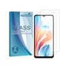 2 Pack Mezon Oppo A38 4g Clear Tempered Glass Screen Protectors