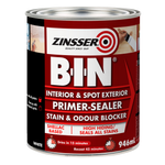 Zinsser B-I-N Primer Sealer Stain Killer - White 946ml
