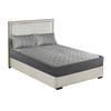 SOGA Wide Mattress Cover Protector with Pillow Covers Queen - Grey