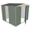 Build-a-Shed 2.3 x 2.3 x 2.3m Single Hinge and Single Sliding Door Shed - Green