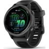 Garmin Forerunner 570 42mm Gps Running Smartwatch - Slate Grey Aluminum With Translucent Black/black Band