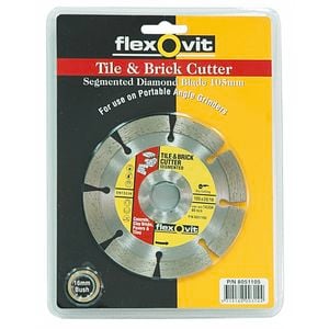 Flexovit 105x1.7x7x16 Segmented Diamond Blade Standard 8051105