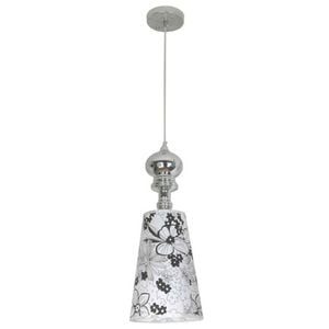 Bella 1 Light Floral Pendant Light