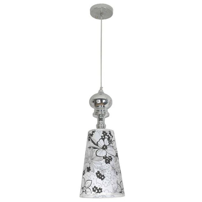Bella 1 Light Floral Pendant Light