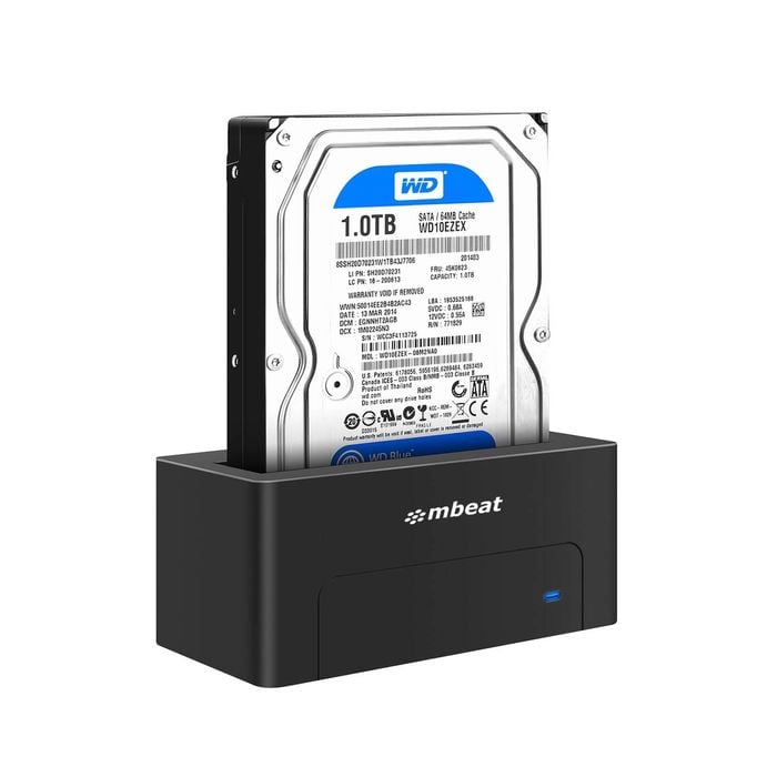 Mbeat D1 USB 3.0 3.5" & 2.5" SATA HDD Docking Station (Black)