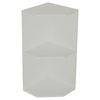 Kaboodle White Pepper Open End Wall Cabinet