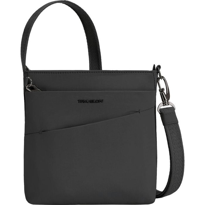 Travelon Roam Anti-Theft Small Crossbody Bag in Black