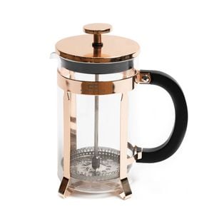 Coffee Culture 350ml/18cm French Press Glass Coffee Plunger - Rose Gold