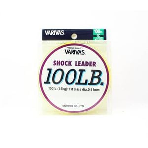 Varivas Monofilament Nylon Shock Fishing Leader 50m 100lb