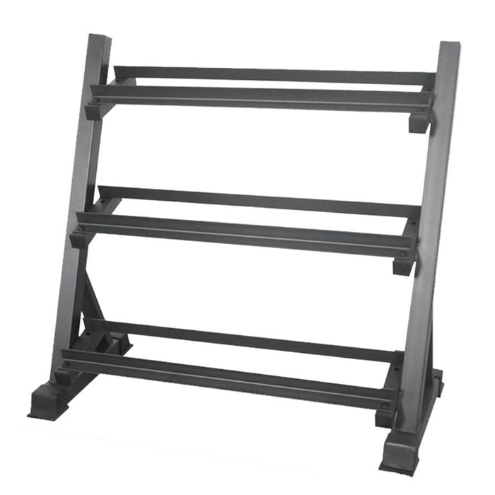 Fitness Master 3 Tier Dumbbell Barbell Weight Rack Adjustable 450kg Capacity