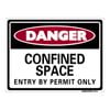 Sandleford 300 x 225mm Confined Space Plastic Sign