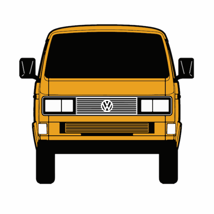 KombiLife Volkswagen T3 Kombi Window & Bumper Sticker