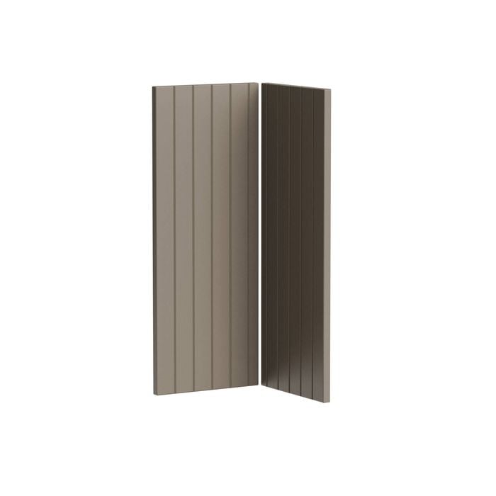Kaboodle Olive Grove V-Groove Corner Wall Cabinet Doors - 2 Pack