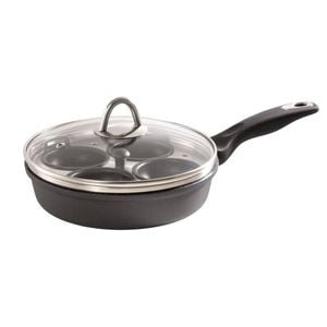 Granite Egg Poacher With Lid 4 Cup 20cm Baccarat