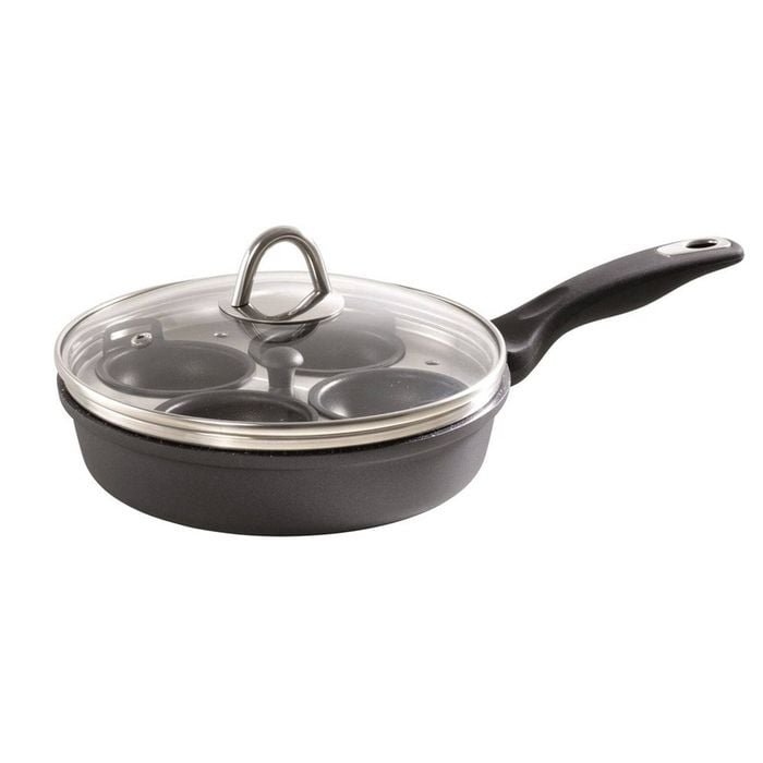 Granite Egg Poacher With Lid 4 Cup 20cm Baccarat