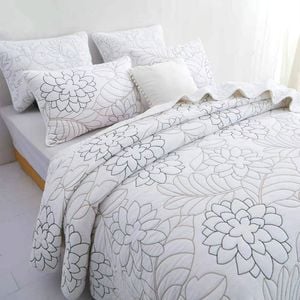 Bloomington 100% Cotton Coverlet Set Eliana Queen