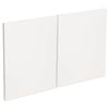 Kaboodle 1000mm Macaroon Modern Fridge Cabinet Doors - 2 Pack
