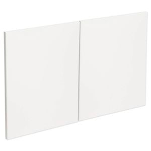 Kaboodle 1000mm Macaroon Modern Fridge Cabinet Doors - 2 Pack