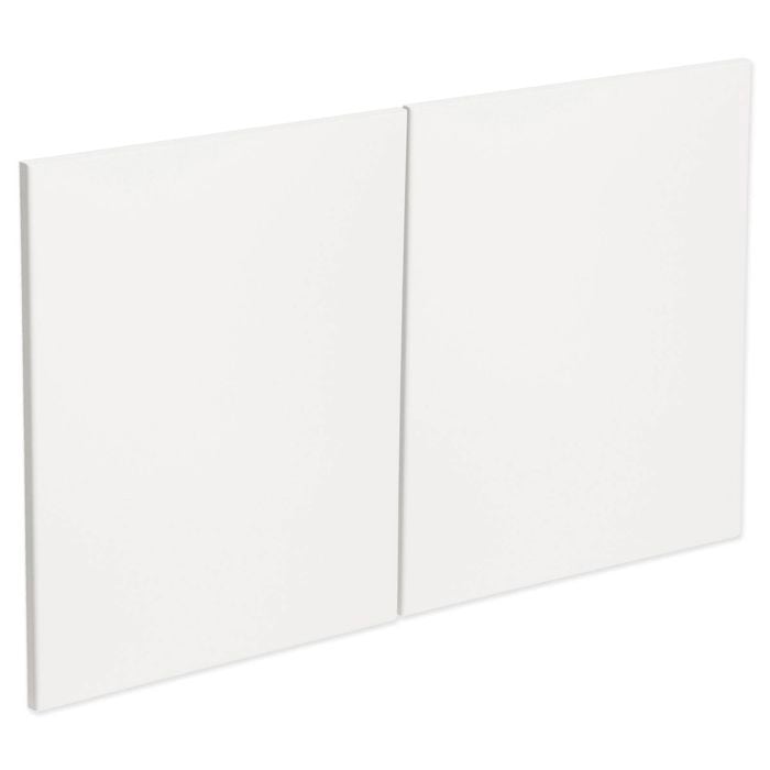Kaboodle 1000mm Macaroon Modern Fridge Cabinet Doors - 2 Pack