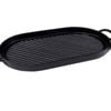 Chasseur Oval Stove Top Grill 42 x 20cm - Black