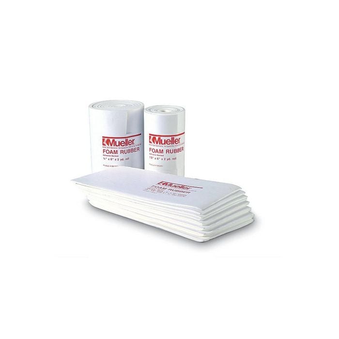 Mueller Adhesive 3mm Backed Foam Rubber Roll 15.2cm X 2.2m | Protective Padding For Footwear, Braces & Mobility Aids