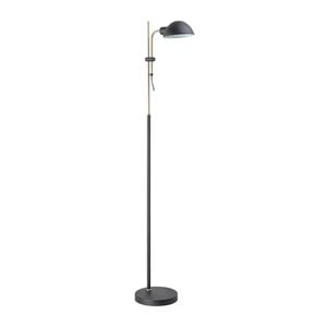 Cla Lighting Tettu Adjustable Height Swivel Head Floor Lamp Sand Black 1 Head