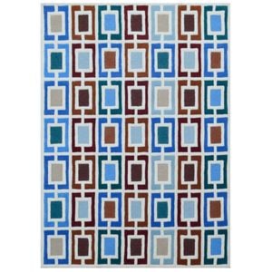 Handmade  Alliance Wool Rug-6435-Multi-110x160cm