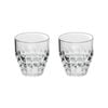 2PK Guzzini Tiffany 350ml/9.5cm Plastic Low Tumbler - Clear